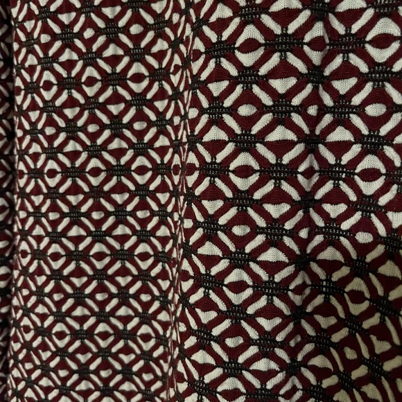 Topshop high neckline patterned dress size 6 - Picture 2 of 5